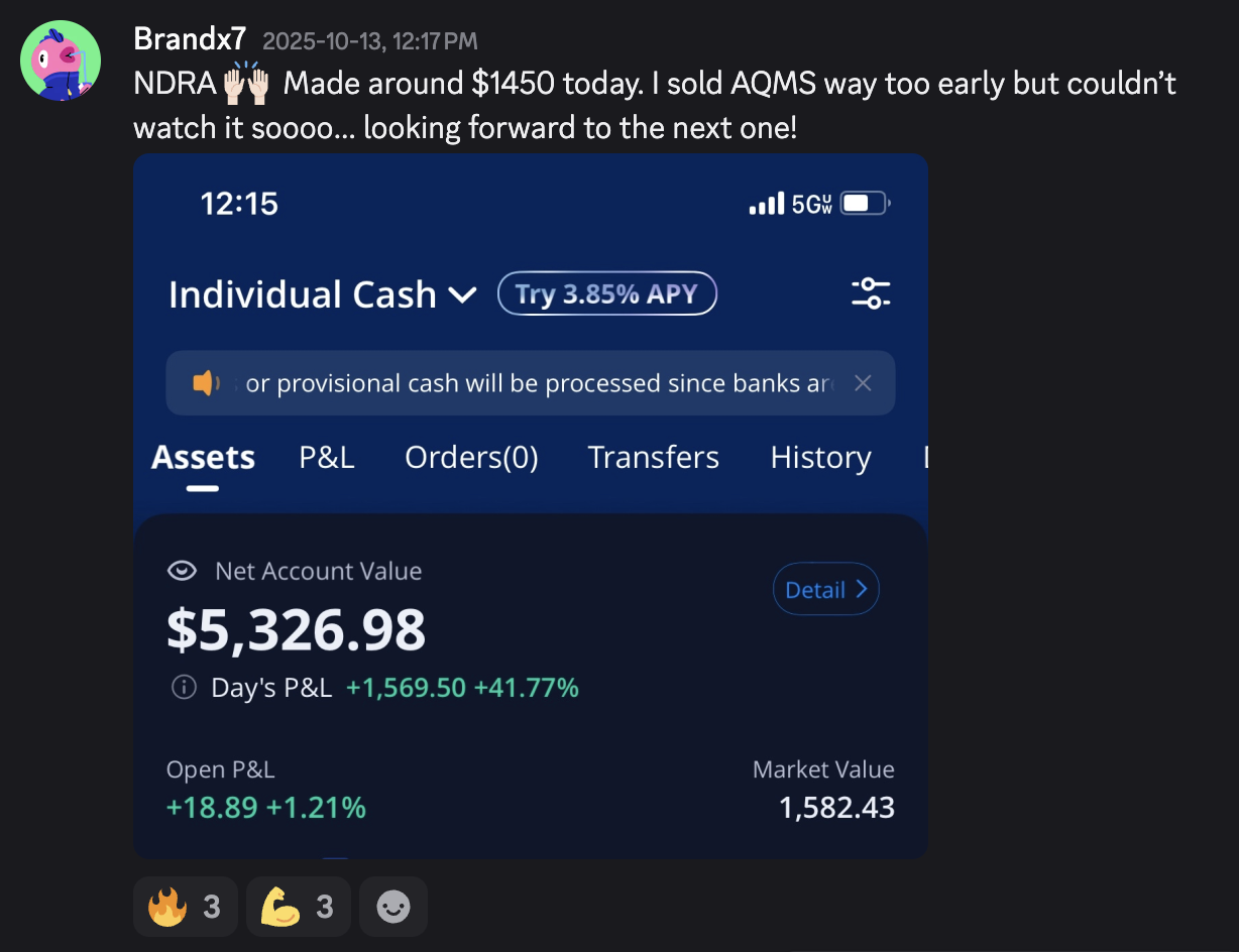 Stocks To Freedom member testimonial 11
