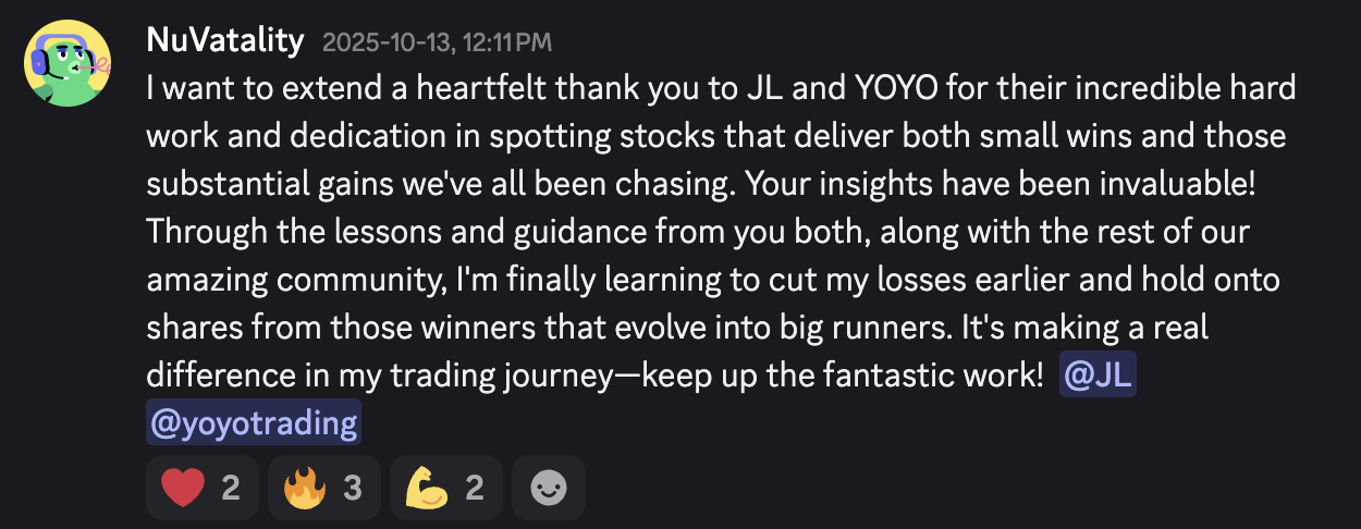 Stocks To Freedom member testimonial 12