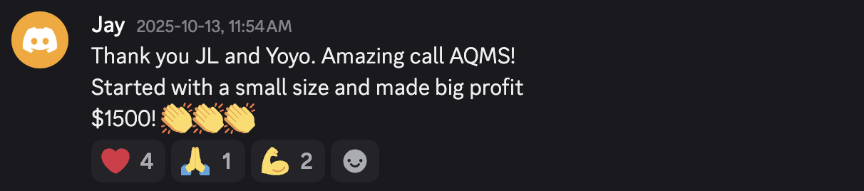 Stocks To Freedom member testimonial 14