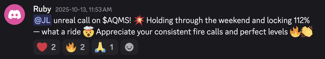 Stocks To Freedom member testimonial 15